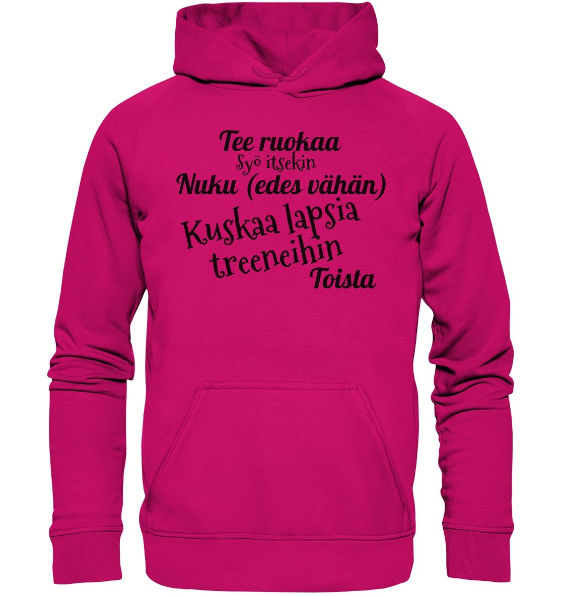 Kuskaa lapsia treeneihin huppari unisex - FourFan