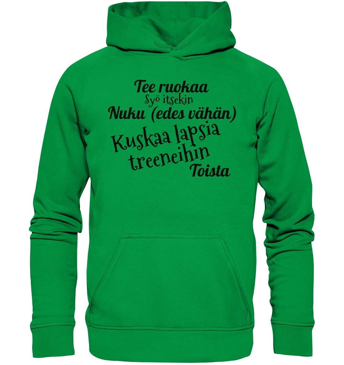 Kuskaa lapsia treeneihin huppari unisex - FourFan