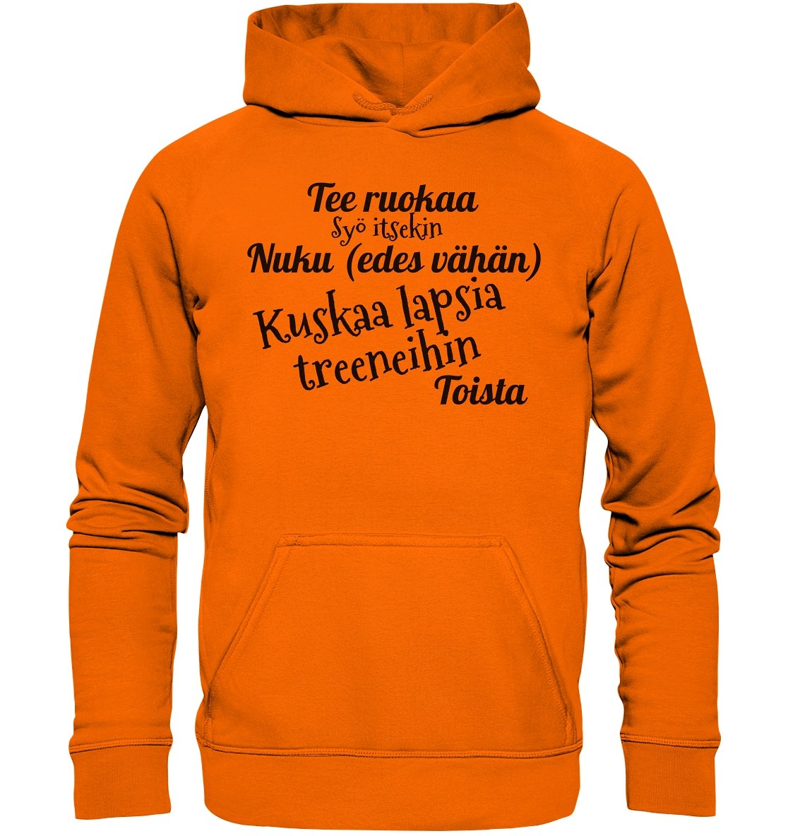 Kuskaa lapsia treeneihin huppari unisex - FourFan