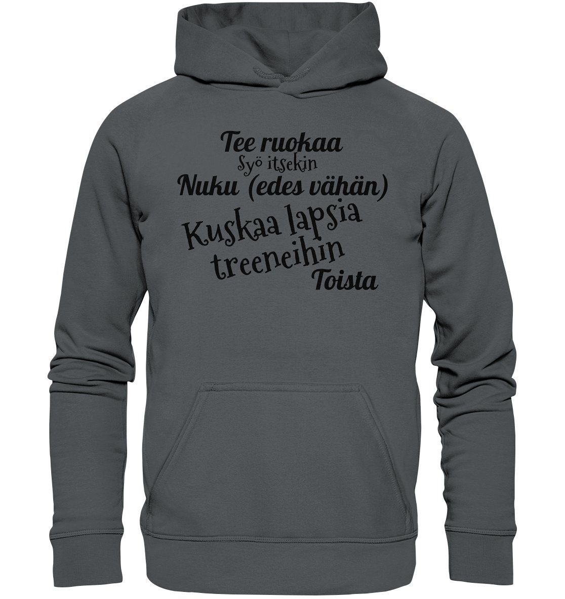 Kuskaa lapsia treeneihin huppari unisex - FourFan