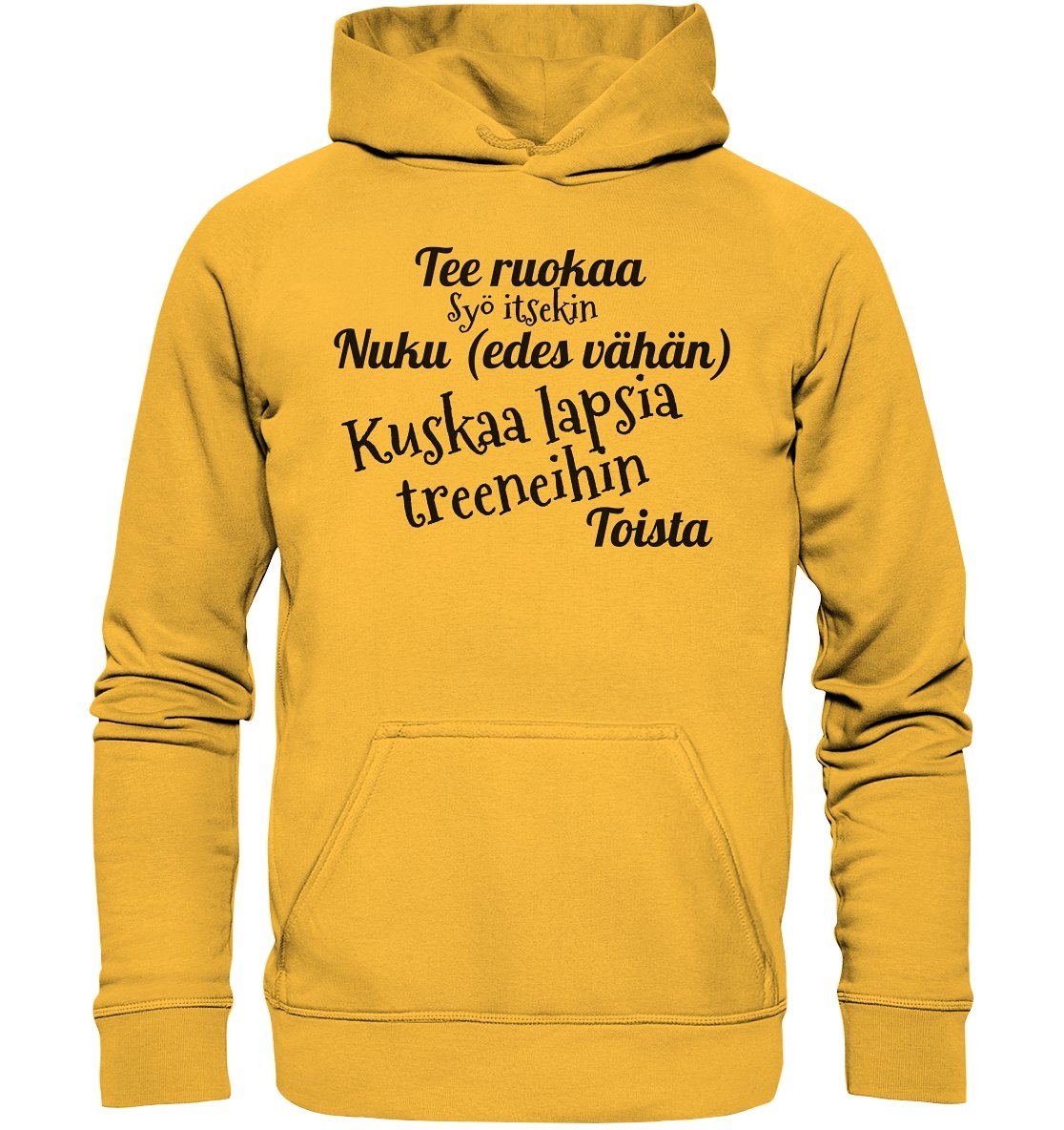 Kuskaa lapsia treeneihin huppari unisex - FourFan