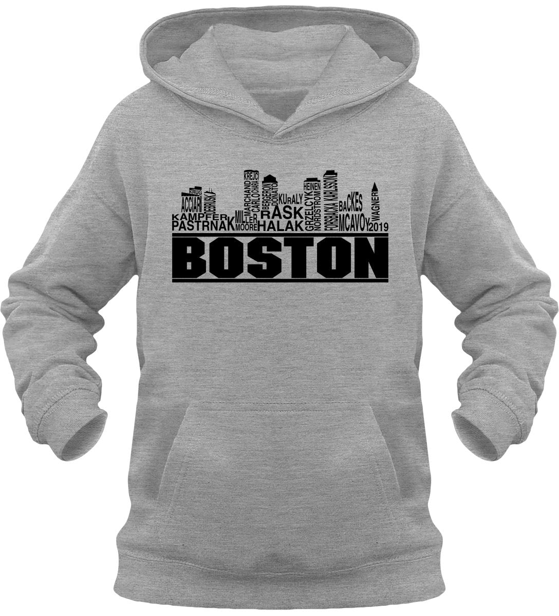 Lasten Boston skyline joukkue jääkiekko huppari - FourFan