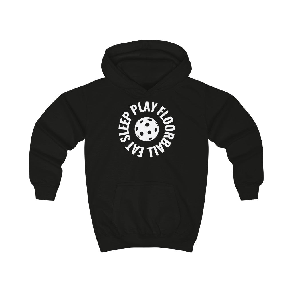 Lasten Eat Sleep Play Floorball huppari - FourFan