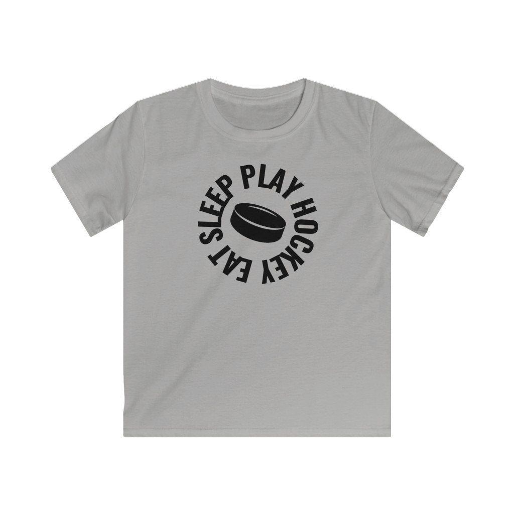 Lasten Eat Sleep Play Hockey t-paita - FourFan