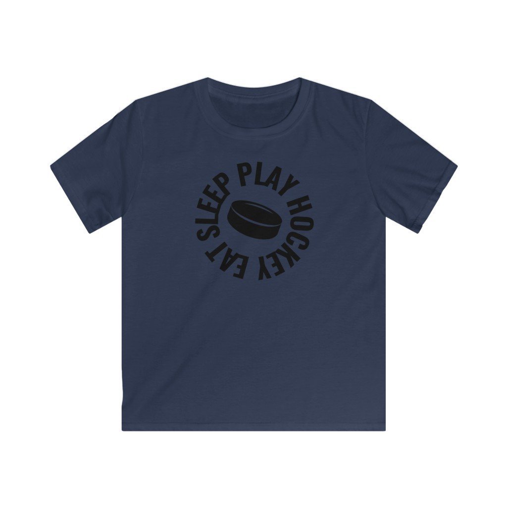 Lasten Eat Sleep Play Hockey t-paita - FourFan