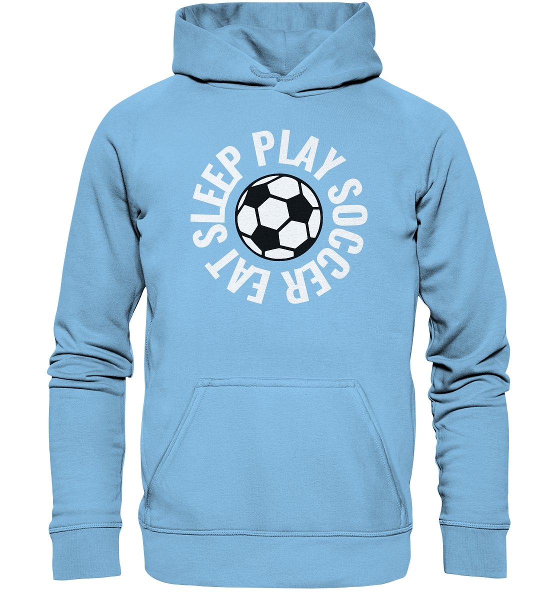 Lasten Eat Sleep Soccer huppari - FourFan