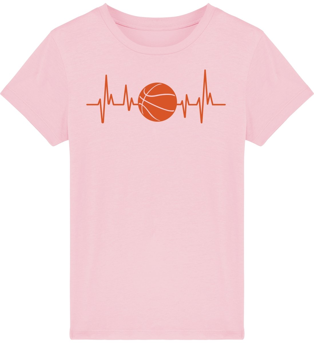 Lasten koripallo sydän sykkii t-paita - FourFan