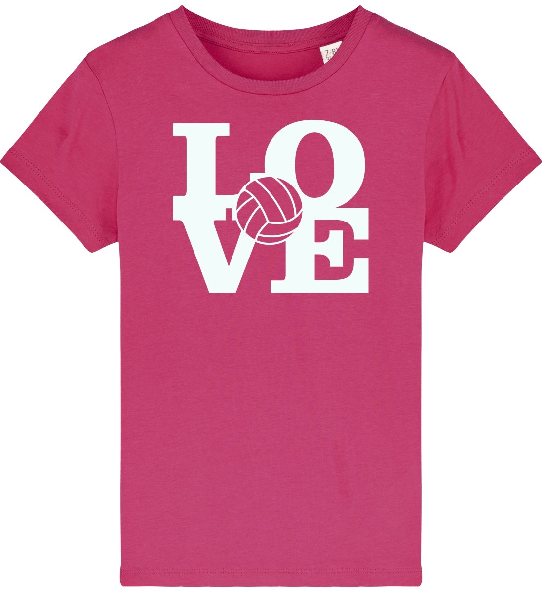 Lasten Love lentopallo t-paita - FourFan