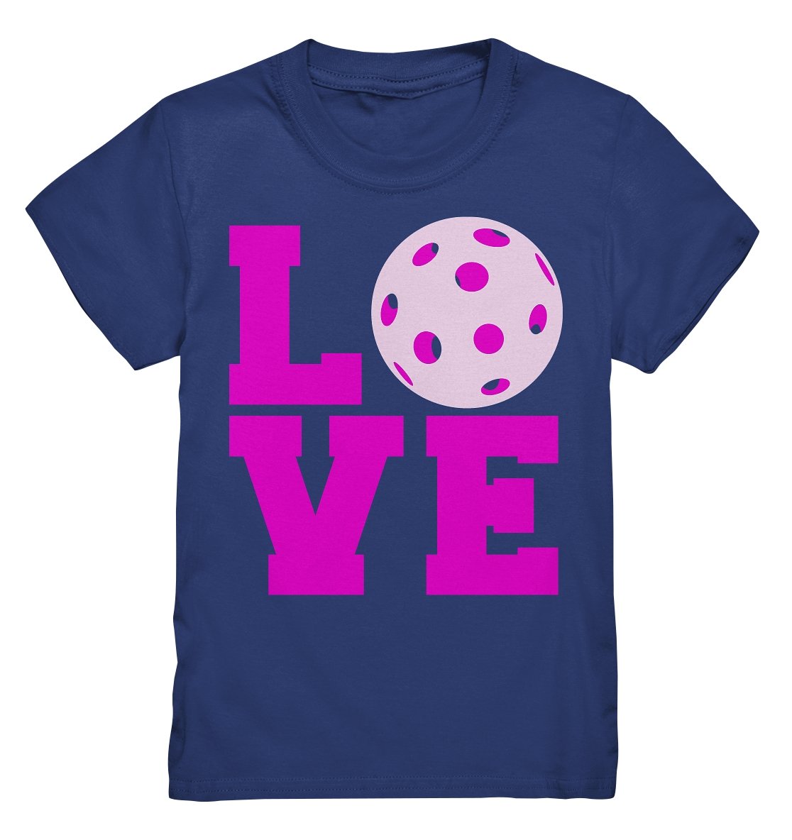 Lasten Love salibandy t-paita pinkki - FourFan