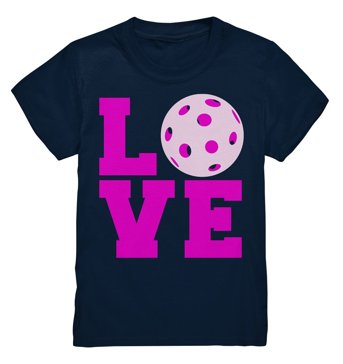 Lasten Love salibandy t-paita pinkki - FourFan