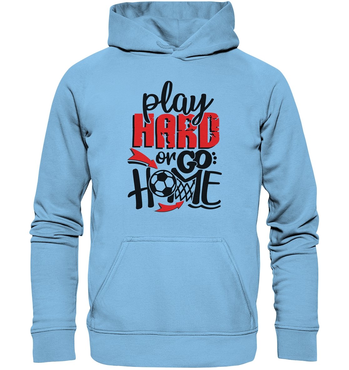 Lasten Play hard futis huppari - FourFan