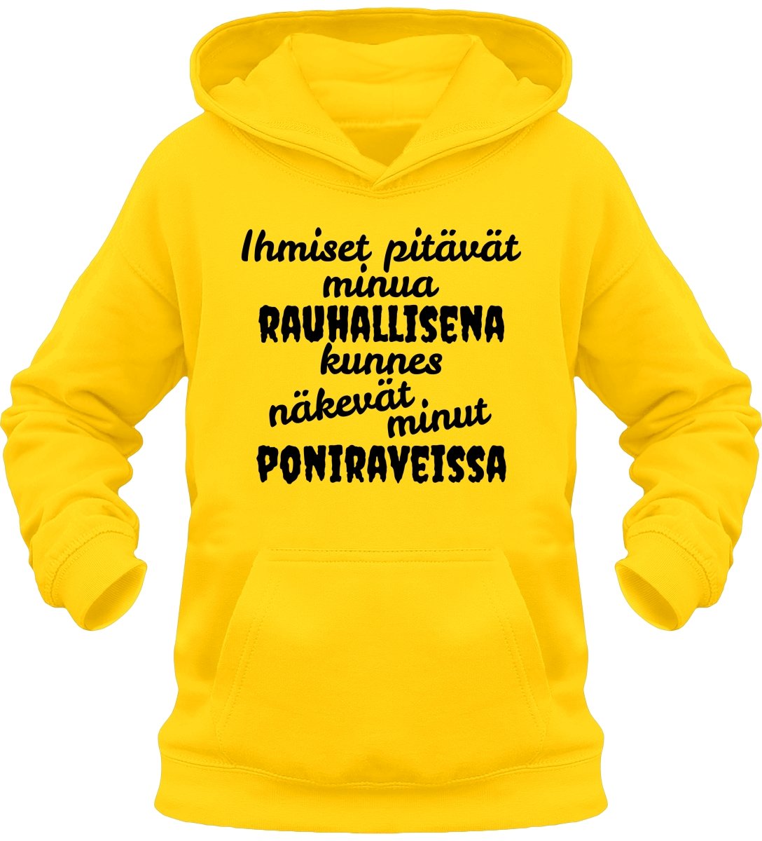 Lasten rauhallisena kunnes poniravit huppari - FourFan