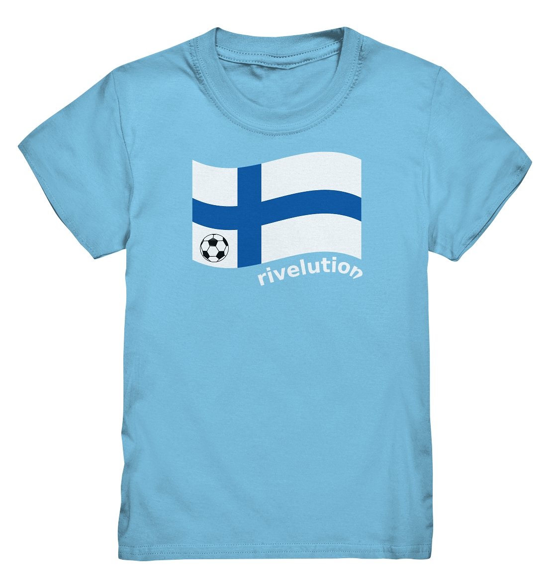 Lasten Rivelution EM-futis t-paita - FourFan