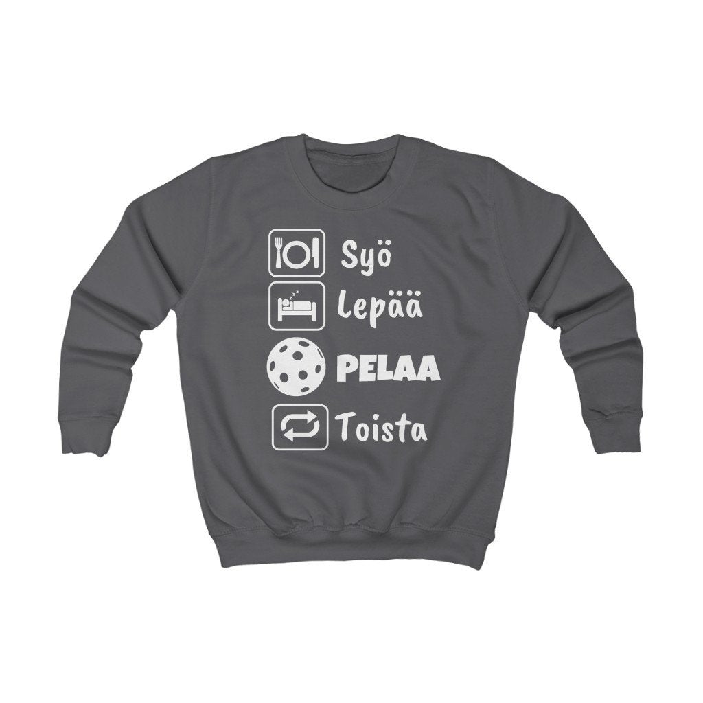 Lasten Syö Lepää Salibandy collage - FourFan