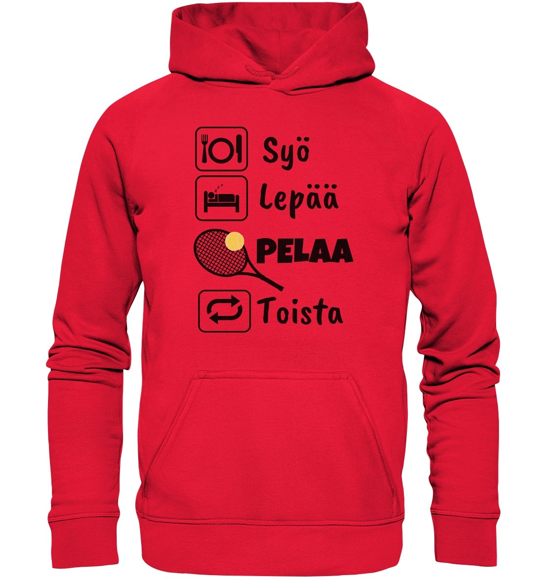 Lasten Syö Lepää Tennis huppari - FourFan