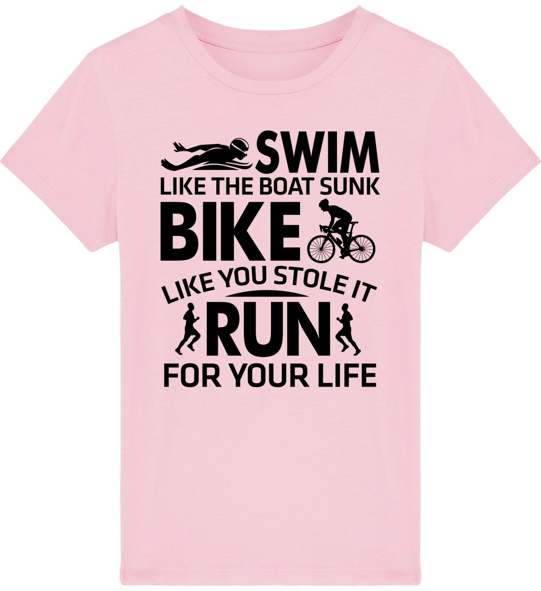 Lasten Triathlon Swim like t-paita - FourFan