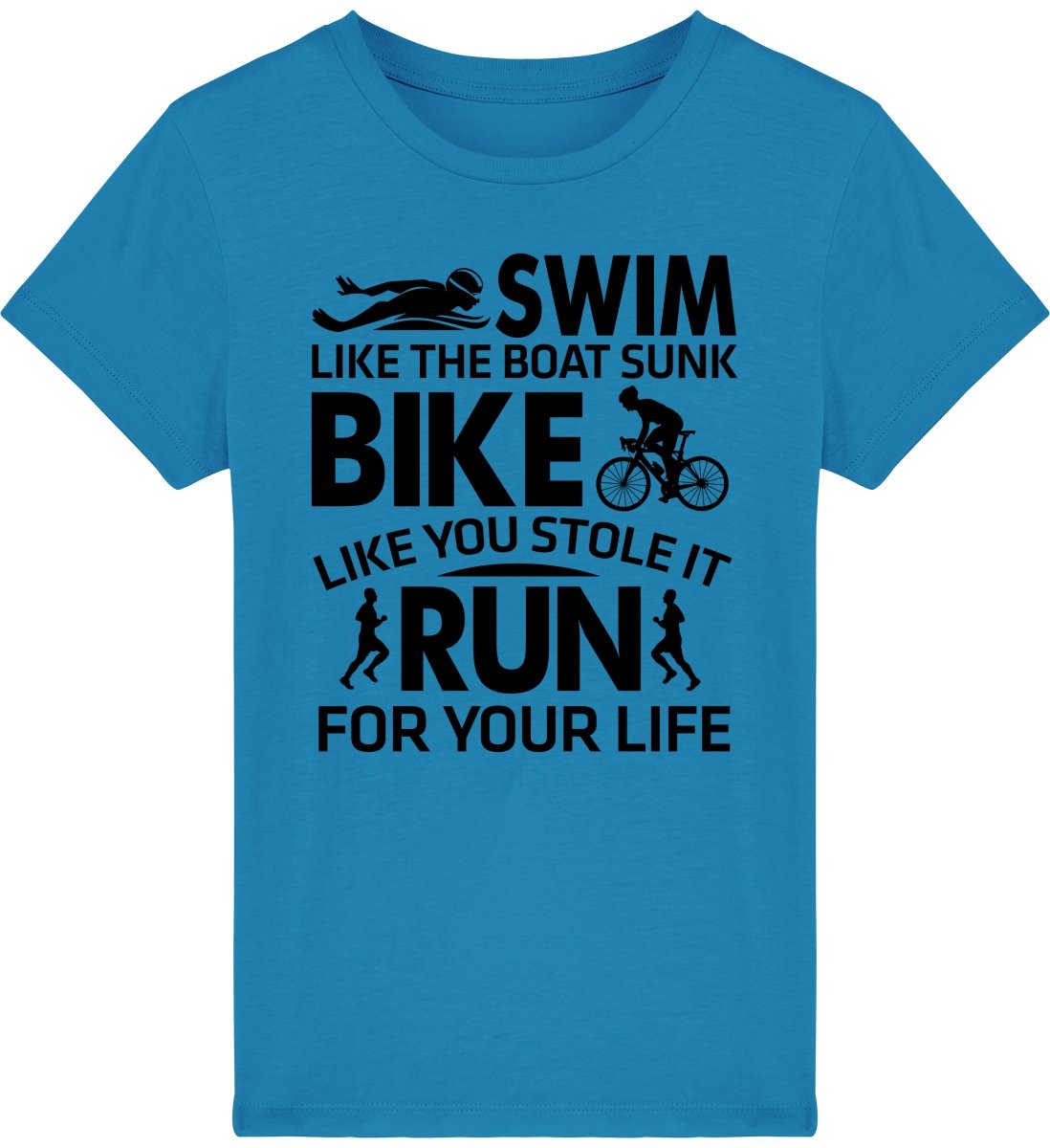 Lasten Triathlon Swim like t-paita - FourFan