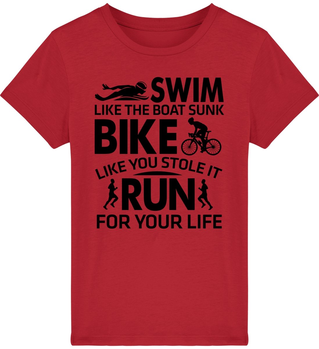 Lasten Triathlon Swim like t-paita - FourFan