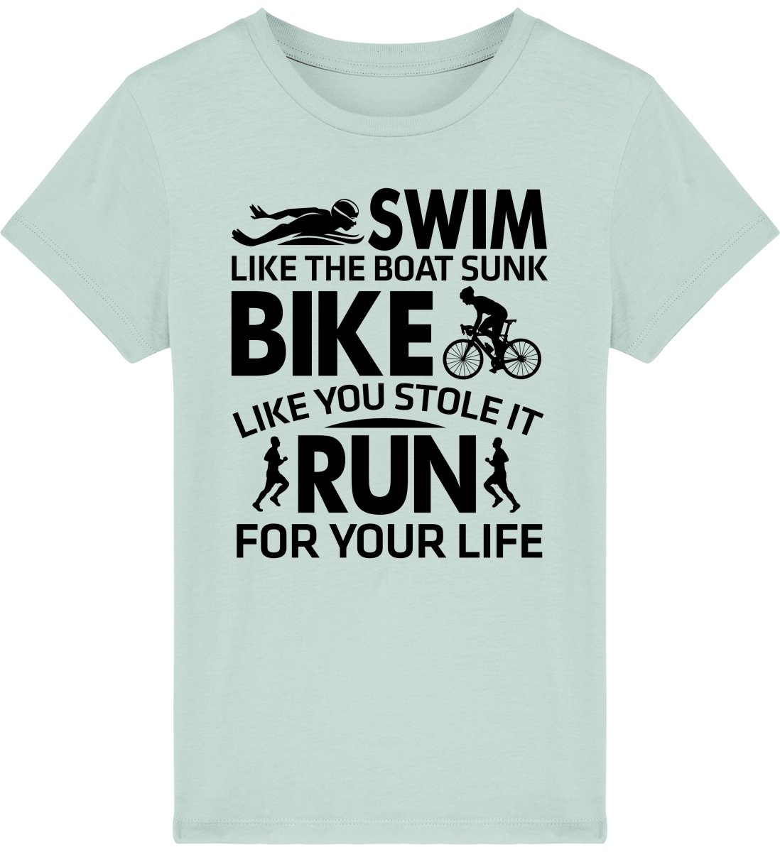 Lasten Triathlon Swim like t-paita - FourFan