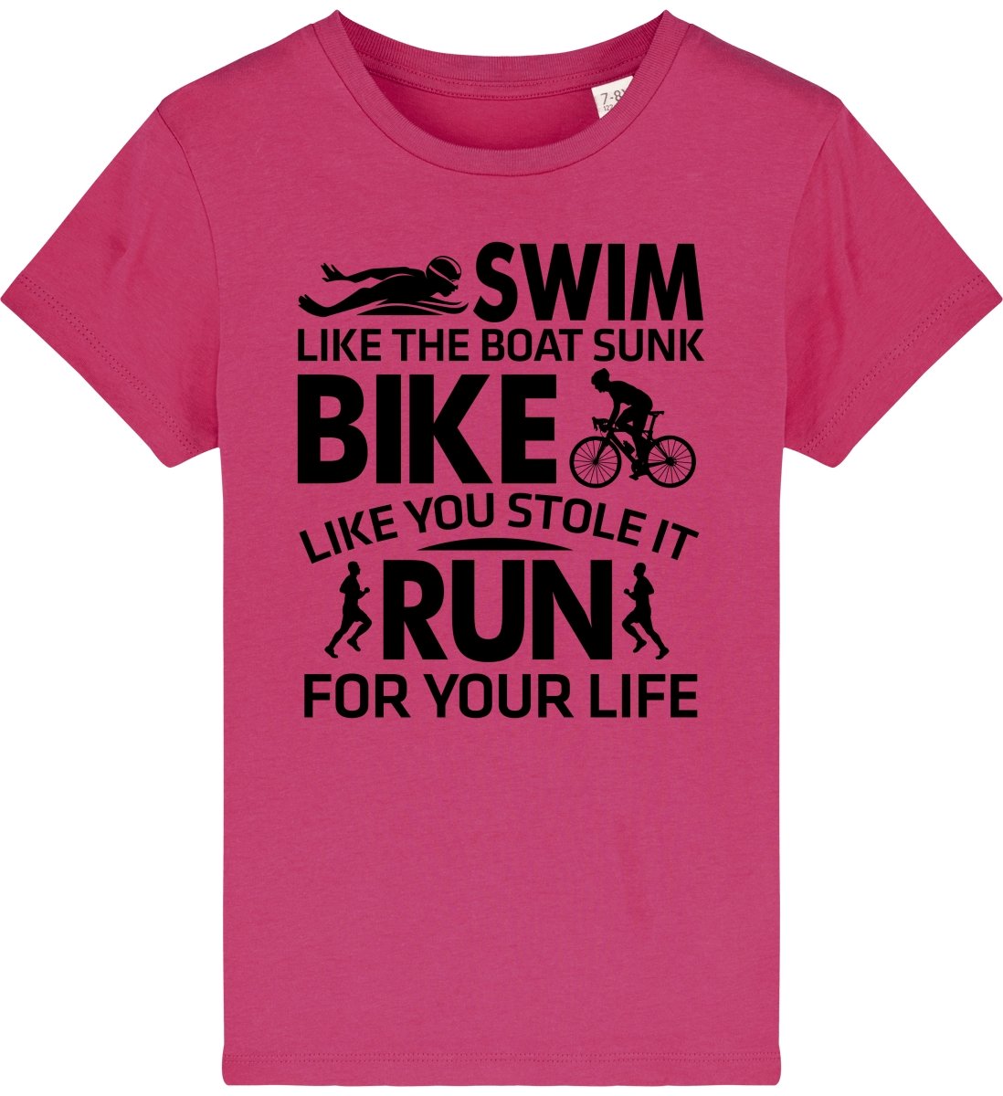 Lasten Triathlon Swim like t-paita - FourFan
