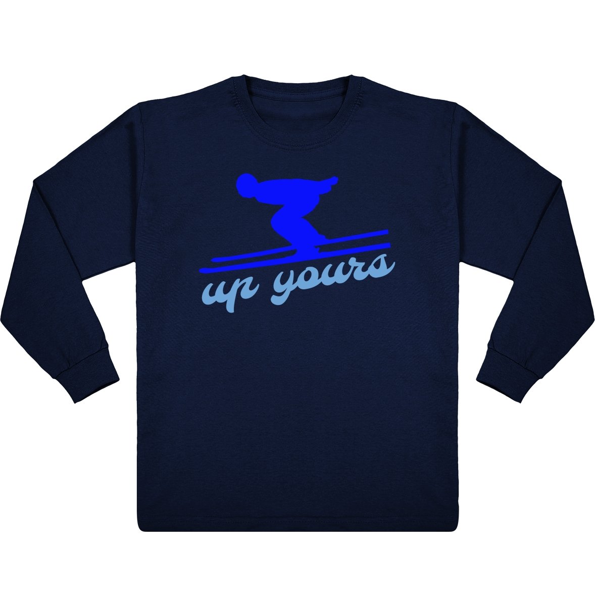 Lasten Up Yours mäkihyppy pitkähihainen t-paita - FourFan