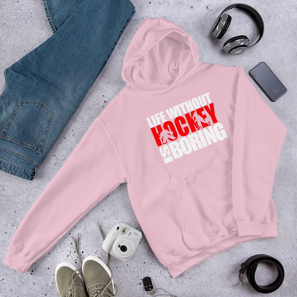 Life without hockey huppari unisex - FourFan
