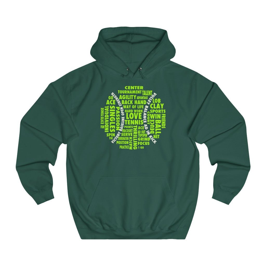 Love Tennis huppari unisex - FourFan