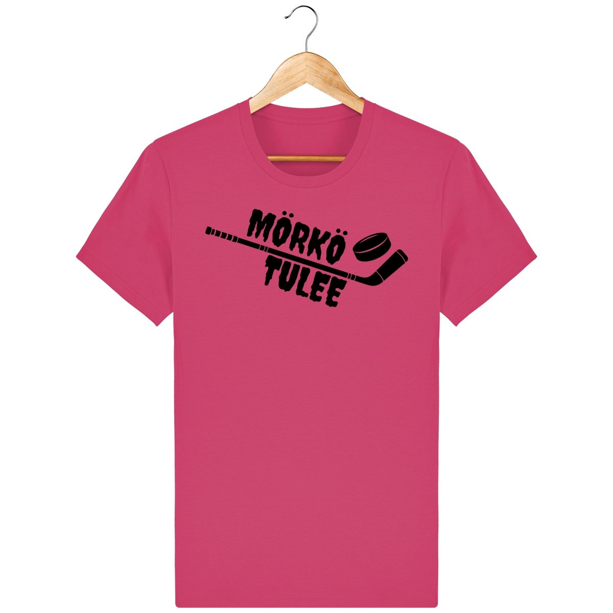 Mörkö tulee t-paita jääkiekko - FourFan