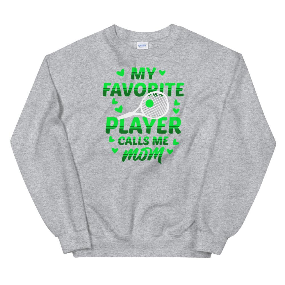 My favorite tennis player calls me mom collage unisex - FourFan