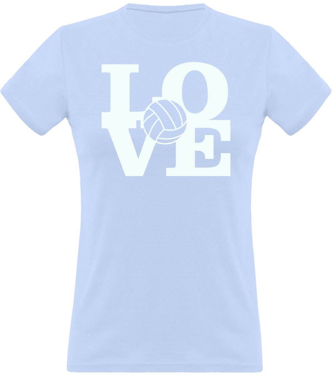 Naisten Love Lentopallo t-paita - FourFan