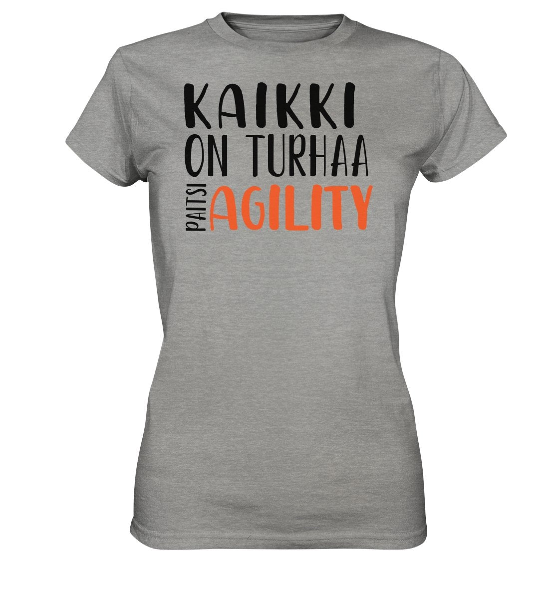 Paitsi agility t-paita naisten malli - FourFan