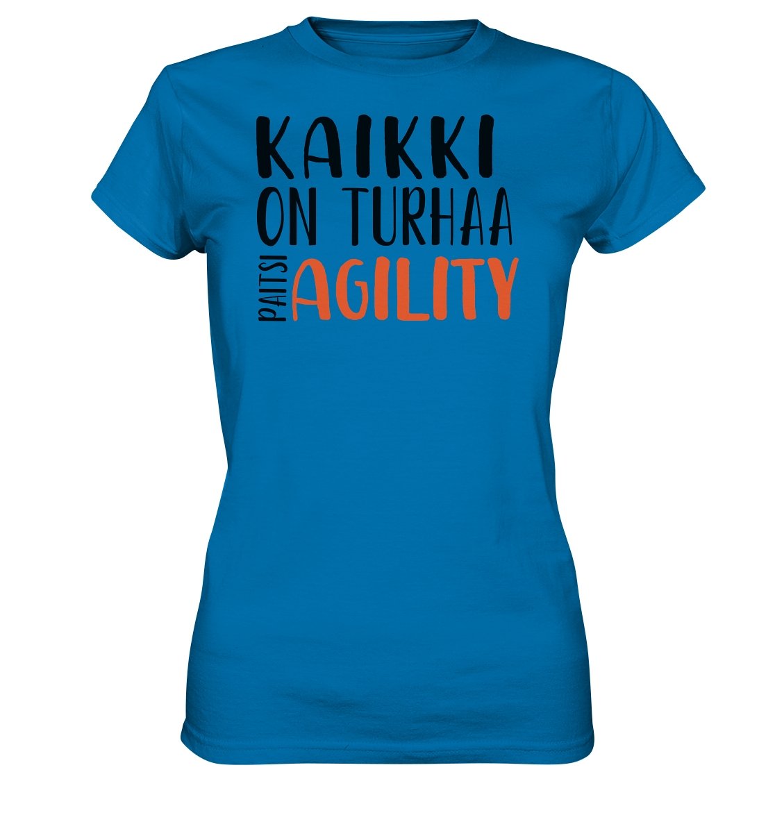 Paitsi agility t-paita naisten malli - FourFan