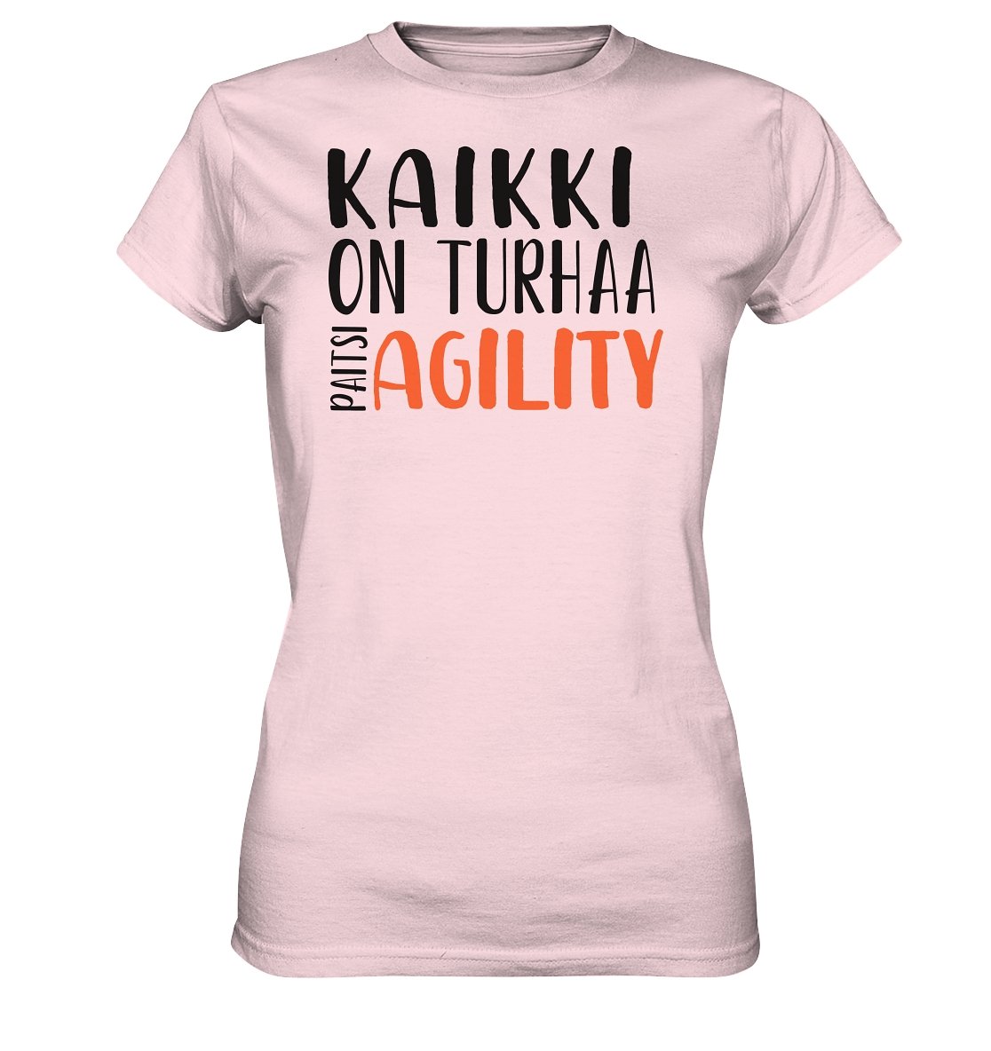 Paitsi agility t-paita naisten malli - FourFan