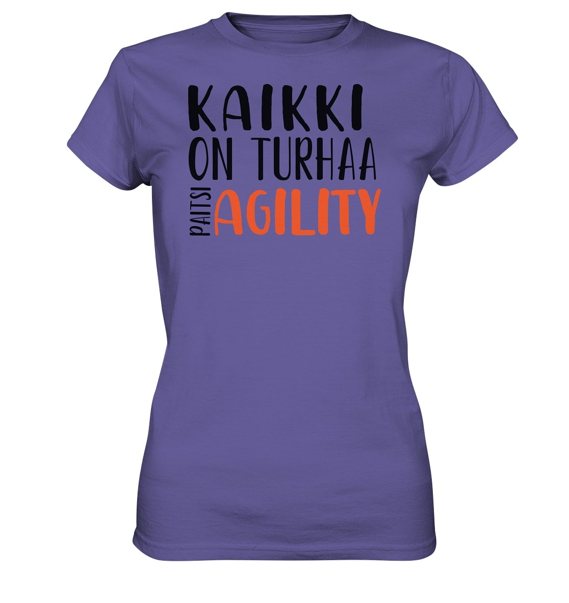 Paitsi agility t-paita naisten malli - FourFan