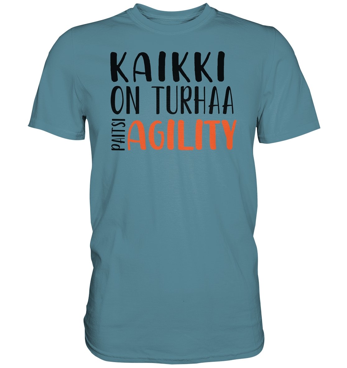 Paitsi agility t-paita unisex - FourFan