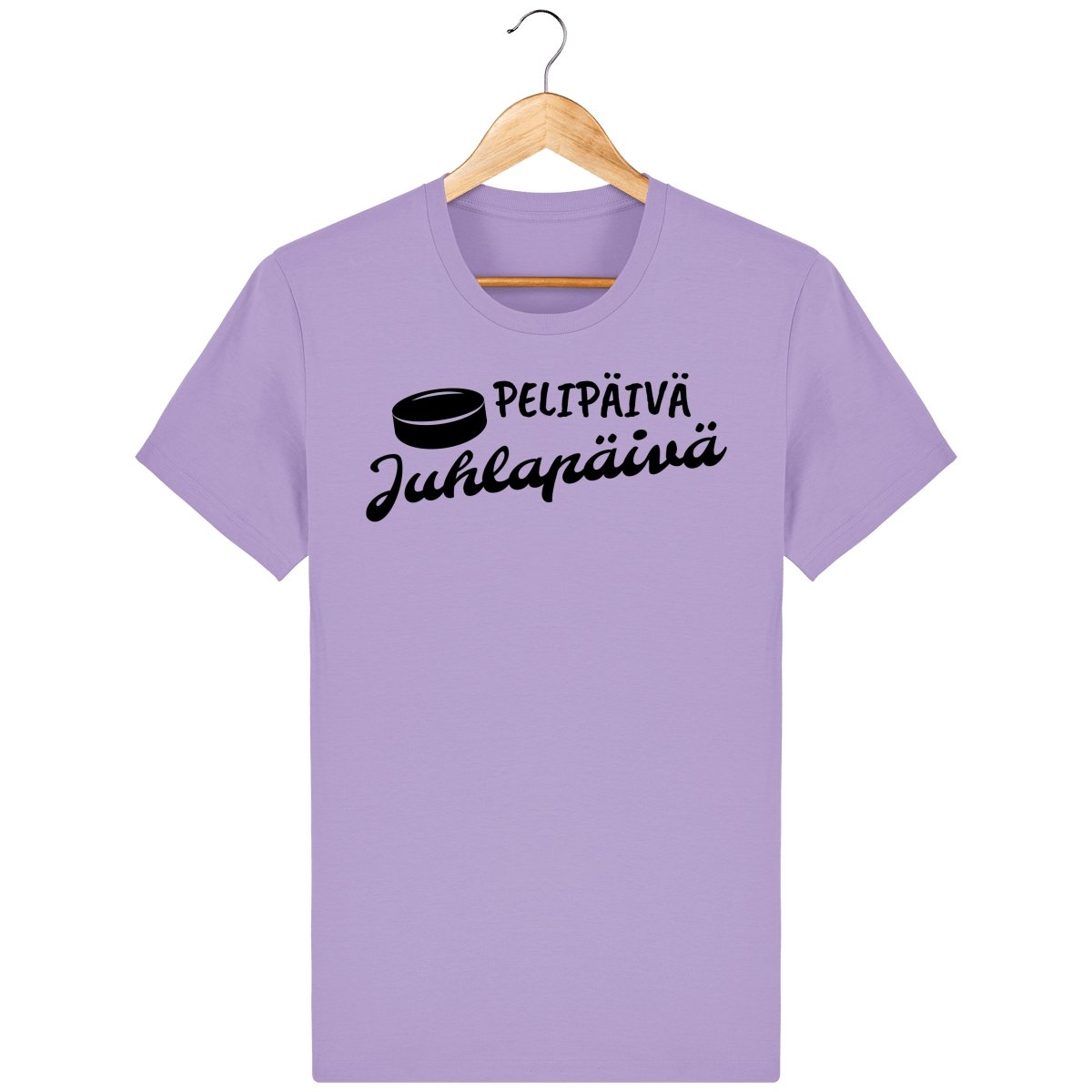 Pelipäivä Juhlapäivä jääkiekko t-paita unisex malli - FourFan