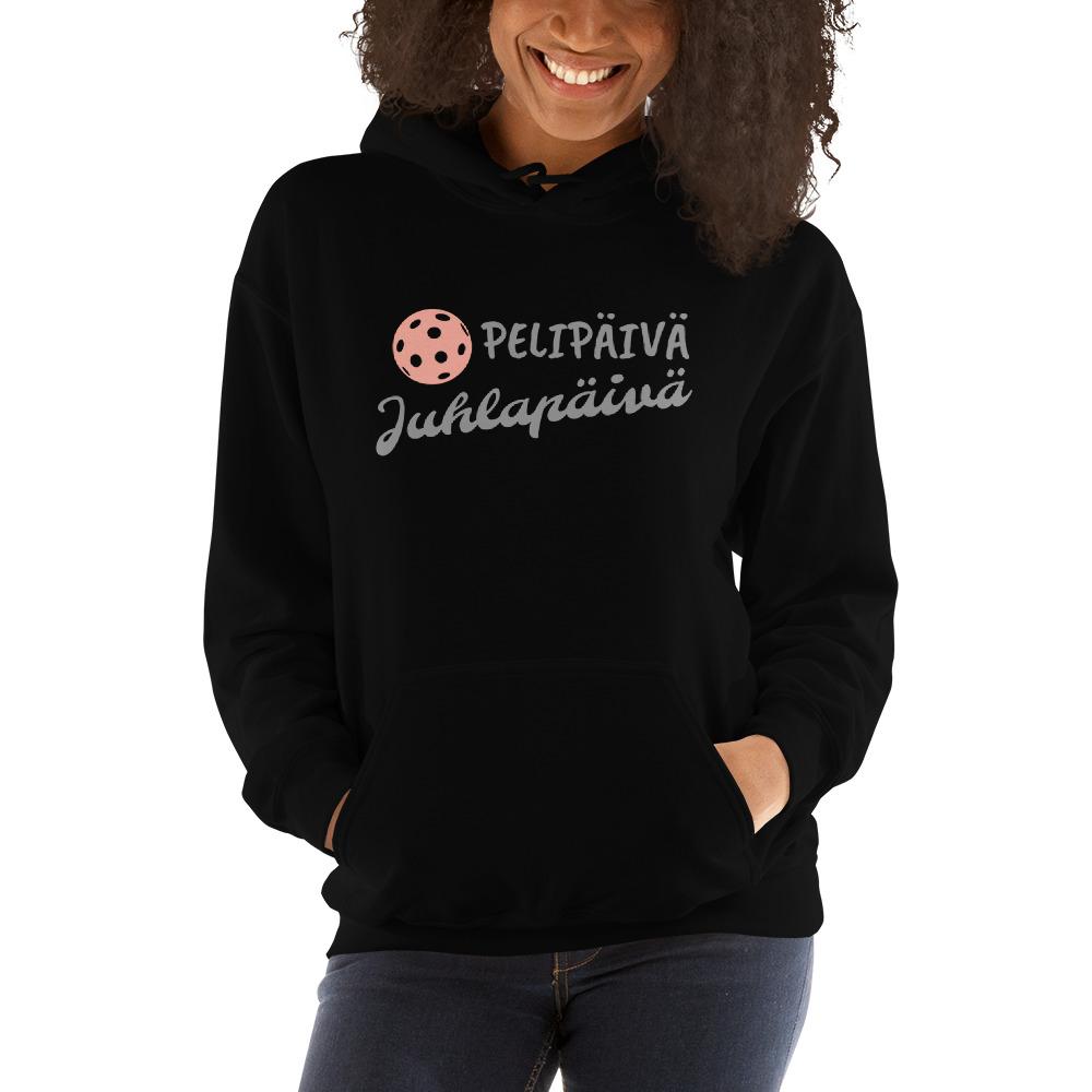 Pelipäivä Juhlapäivä salibandy huppari (vaalea pallo) - FourFan