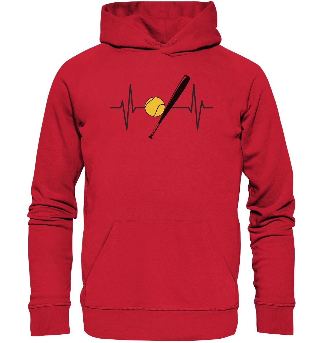 Pesäpallosyke EKo huppari unisex - Organic Basic Hoodie - FourFan