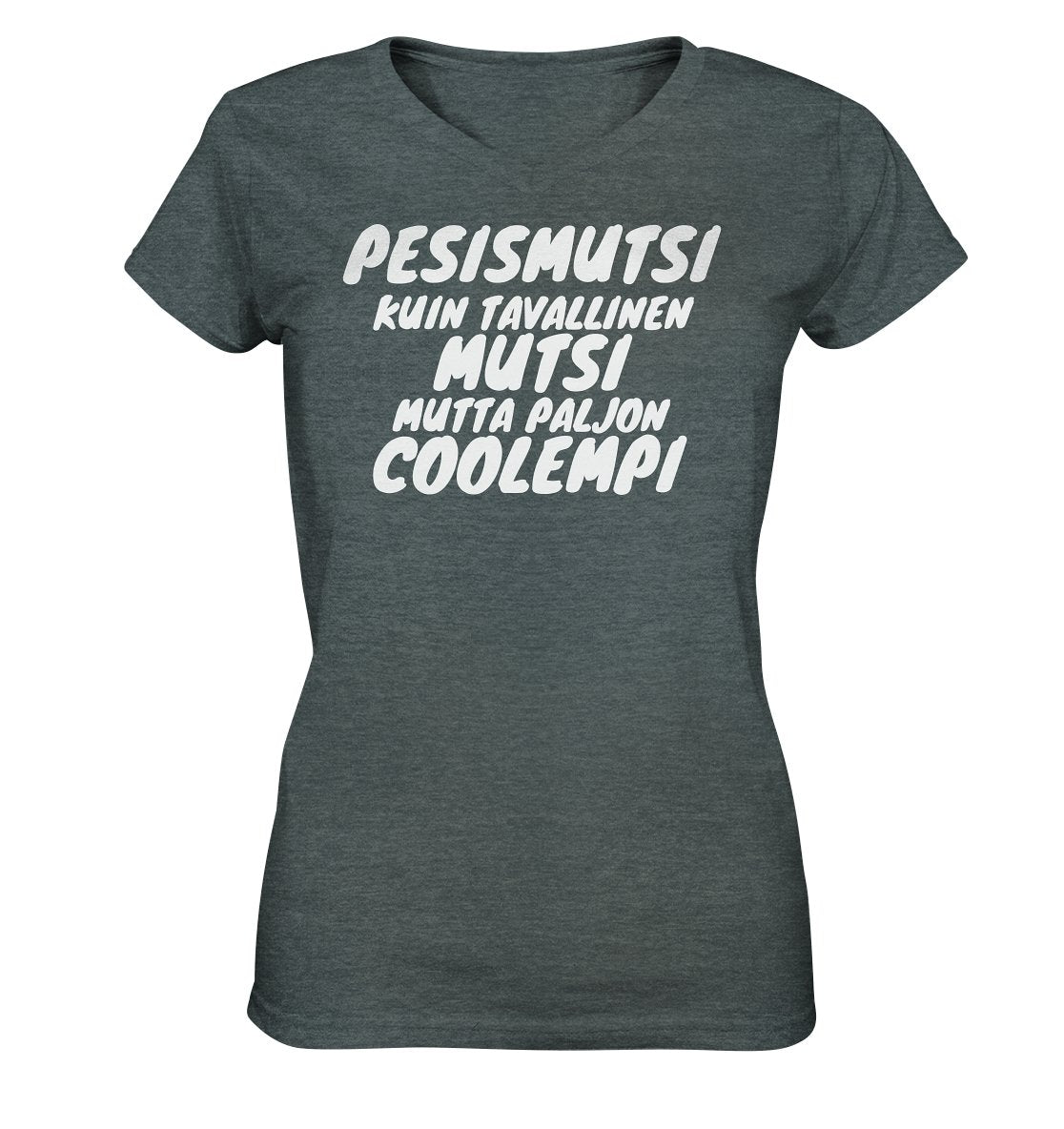 Pesismutsi coolempi v-neck naisten t-paita - FourFan