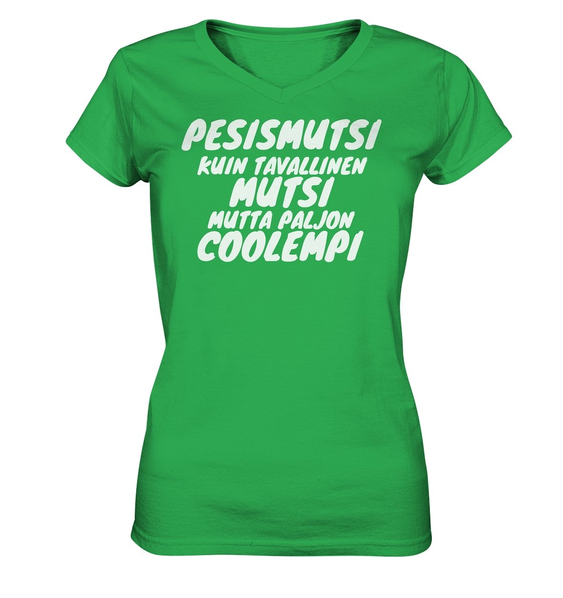 Pesismutsi coolempi v-neck naisten t-paita - FourFan
