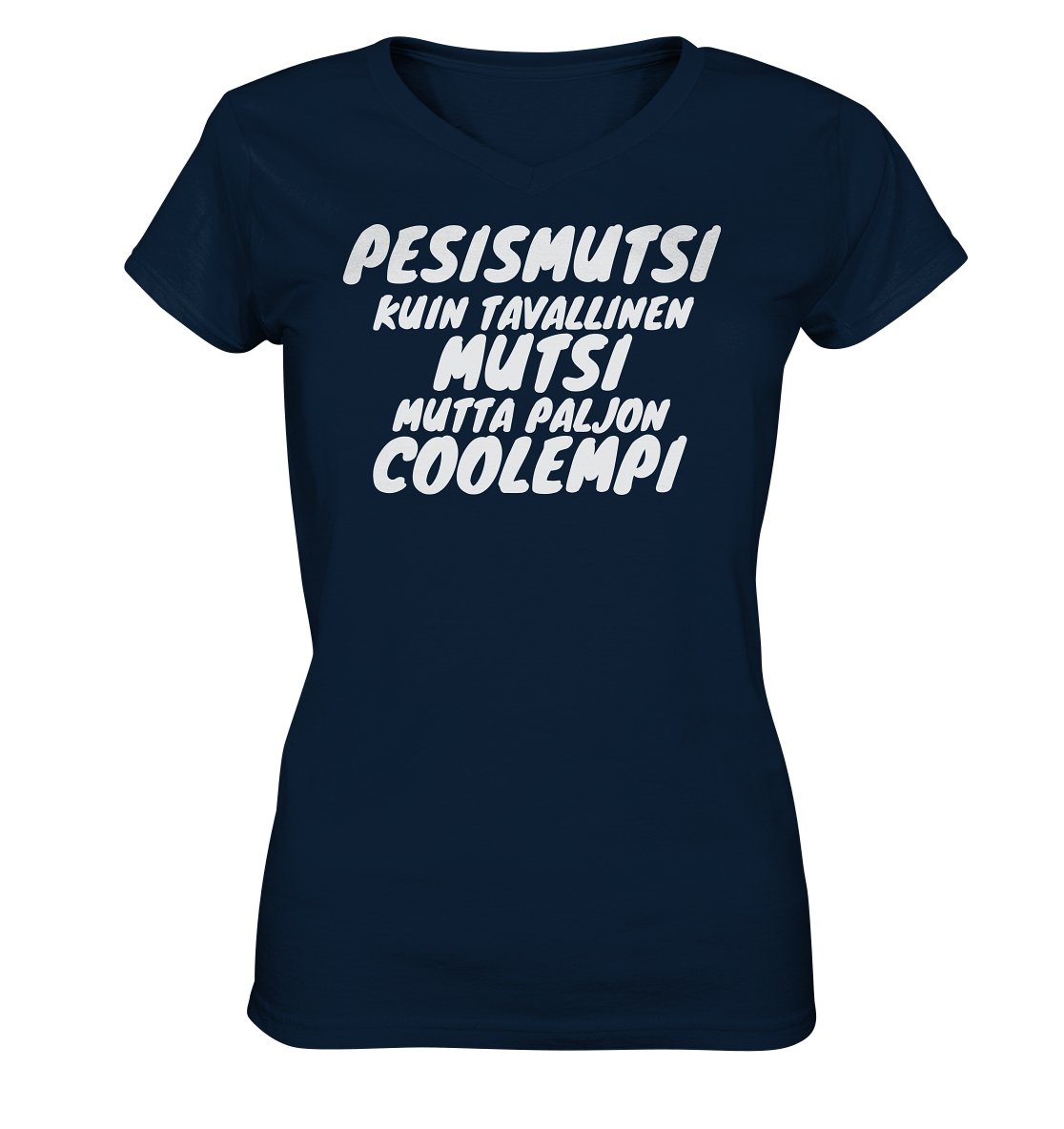 Pesismutsi coolempi v-neck naisten t-paita - FourFan