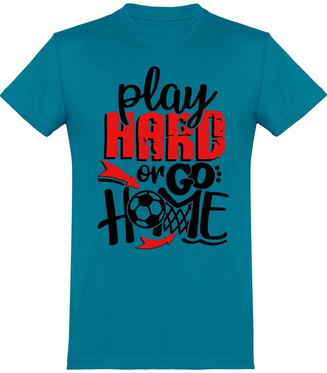 Play Hard Futis t-paita unisex - FourFan