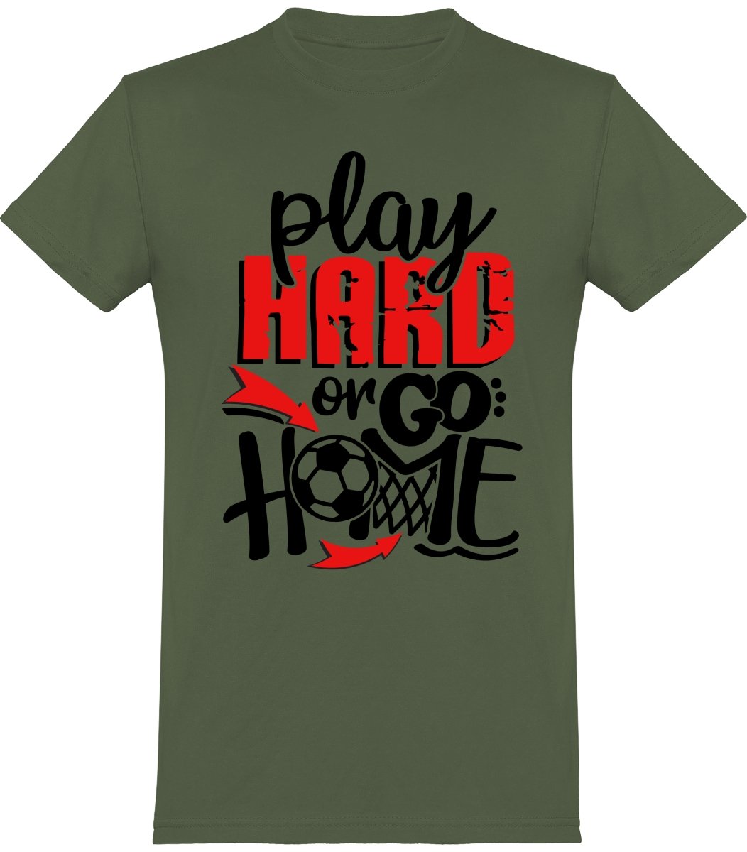Play Hard Futis t-paita unisex - FourFan