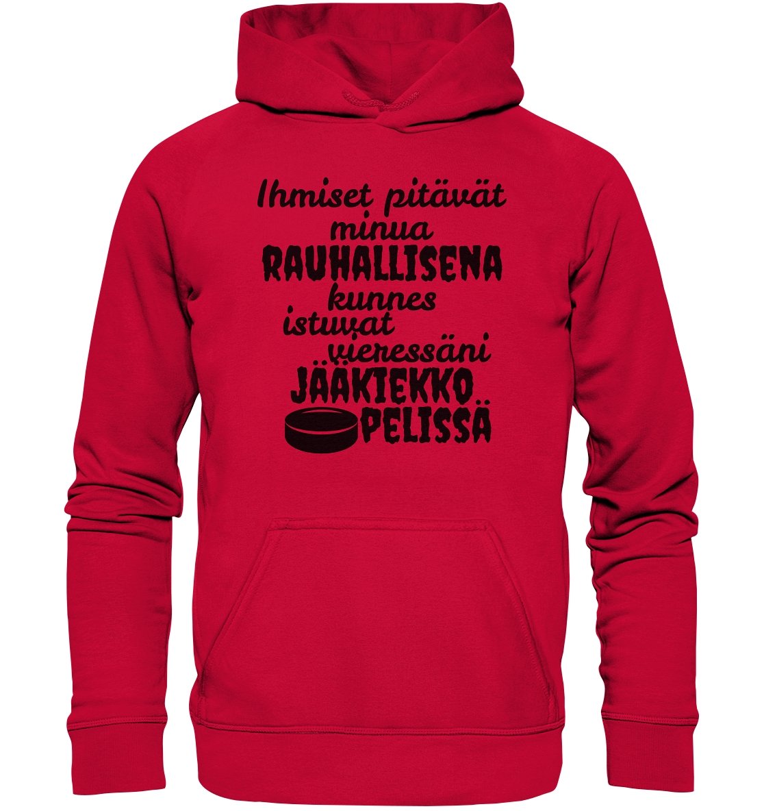 Rauhallisena kunnes jääkiekko huppari unisex - FourFan