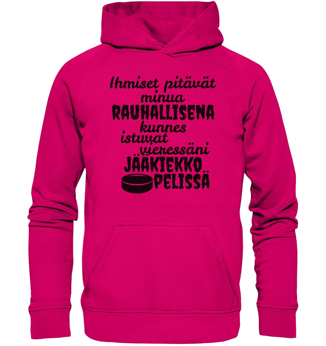 Rauhallisena kunnes jääkiekko huppari unisex - FourFan