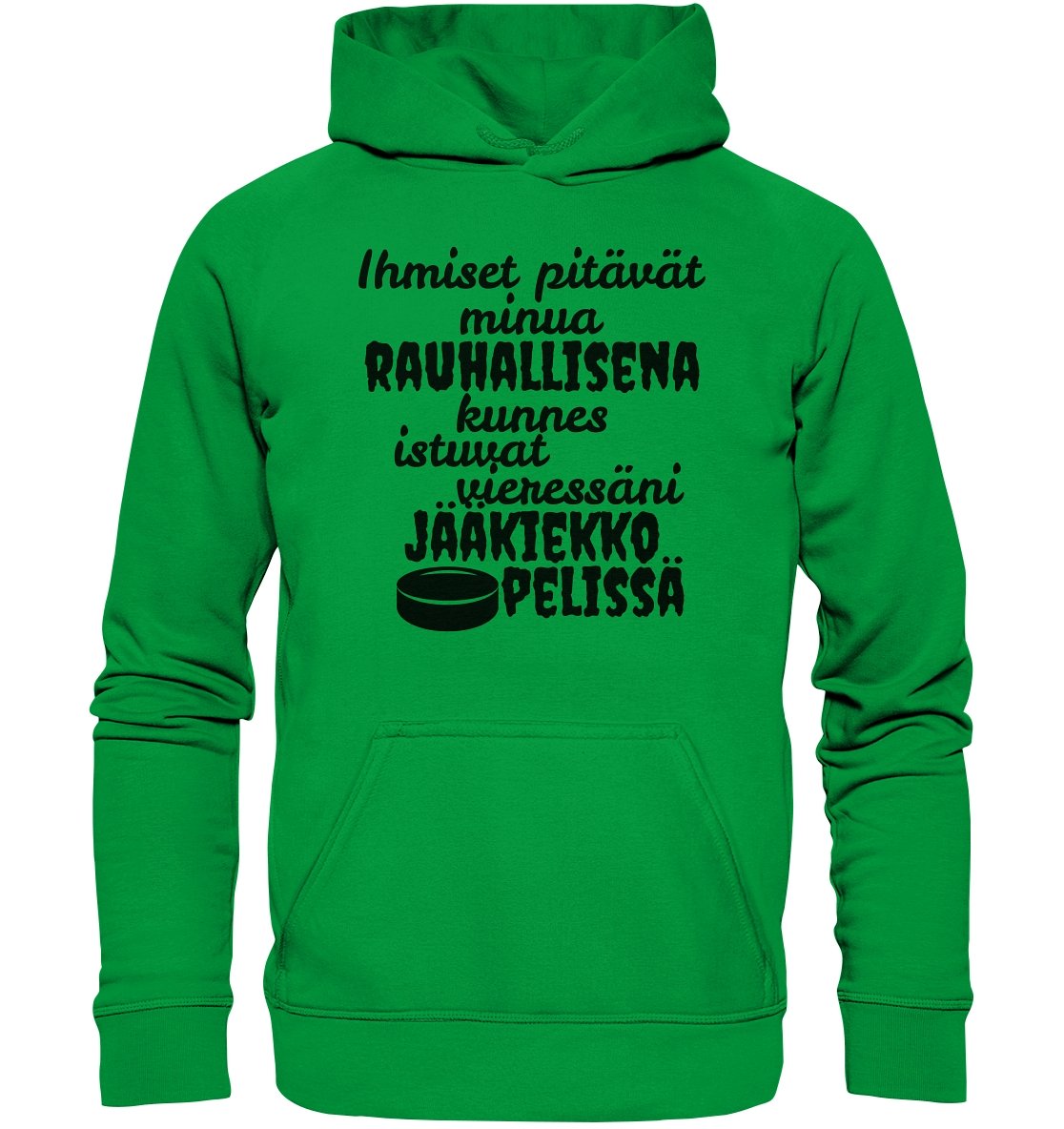 Rauhallisena kunnes jääkiekko huppari unisex - FourFan