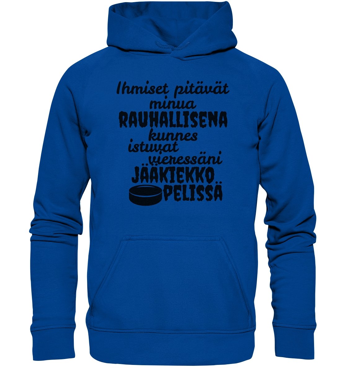 Rauhallisena kunnes jääkiekko huppari unisex - FourFan
