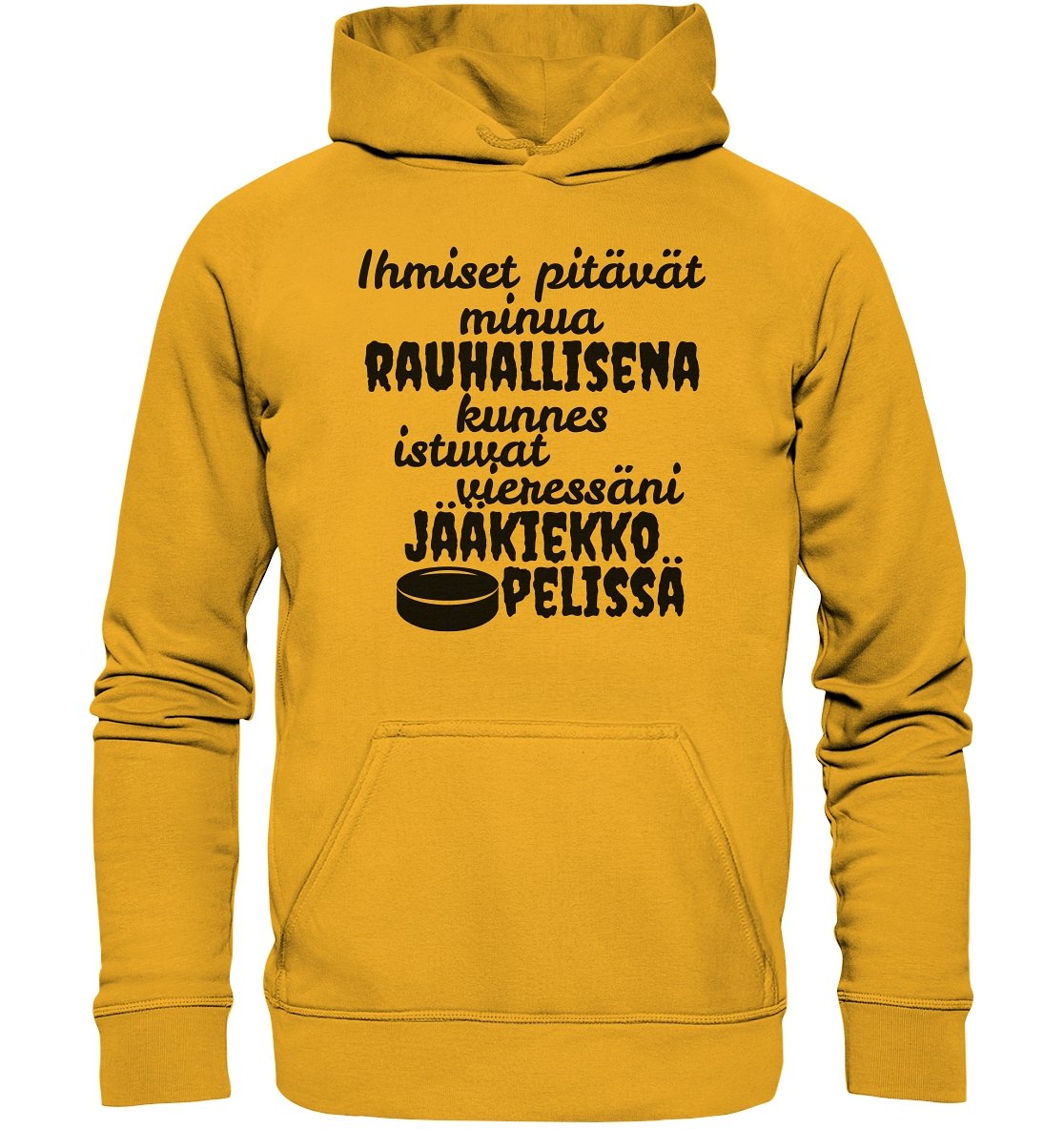 Rauhallisena kunnes jääkiekko huppari unisex - FourFan