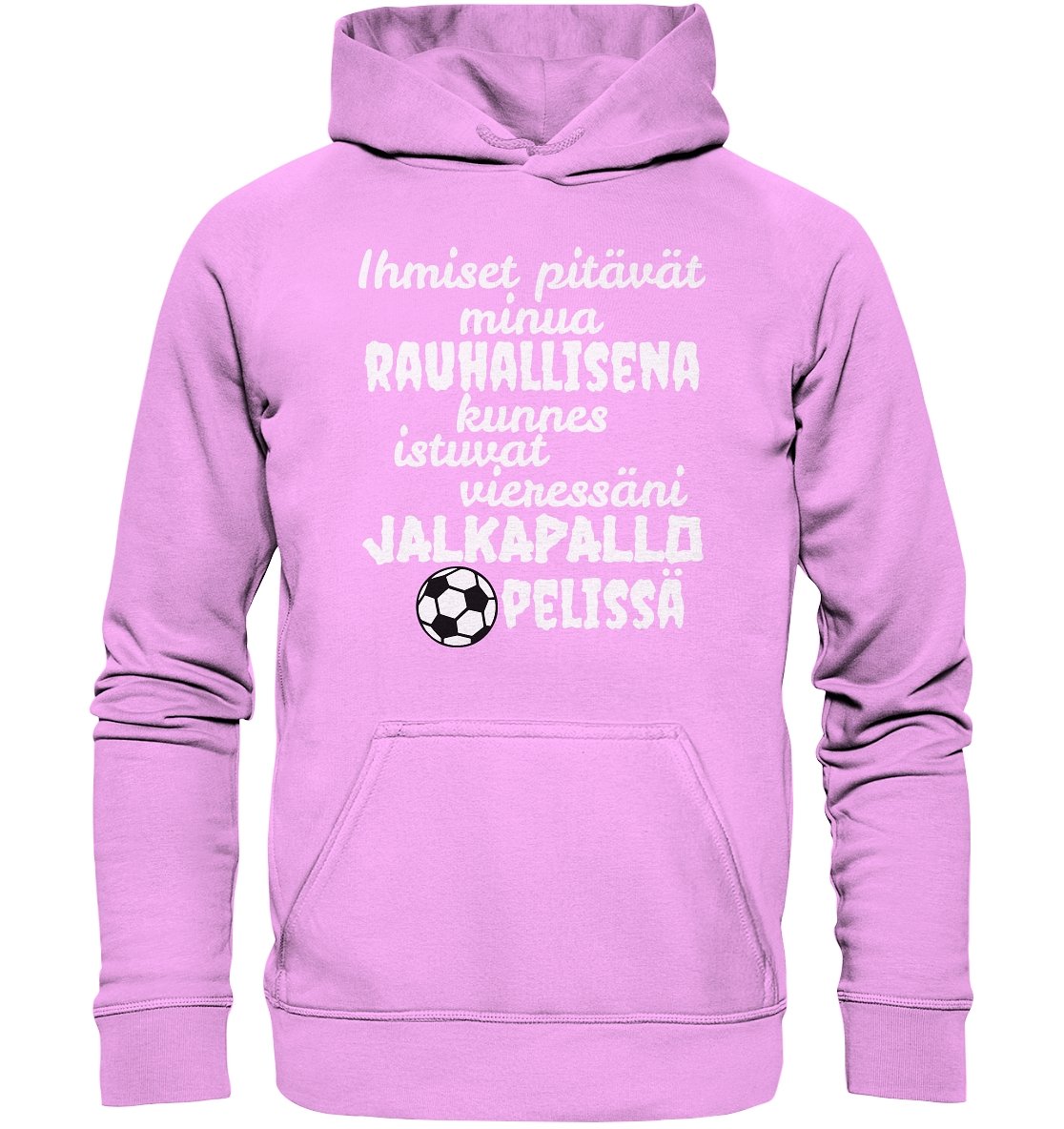 Rauhallisena kunnes jalkapallo huppari unisex - FourFan