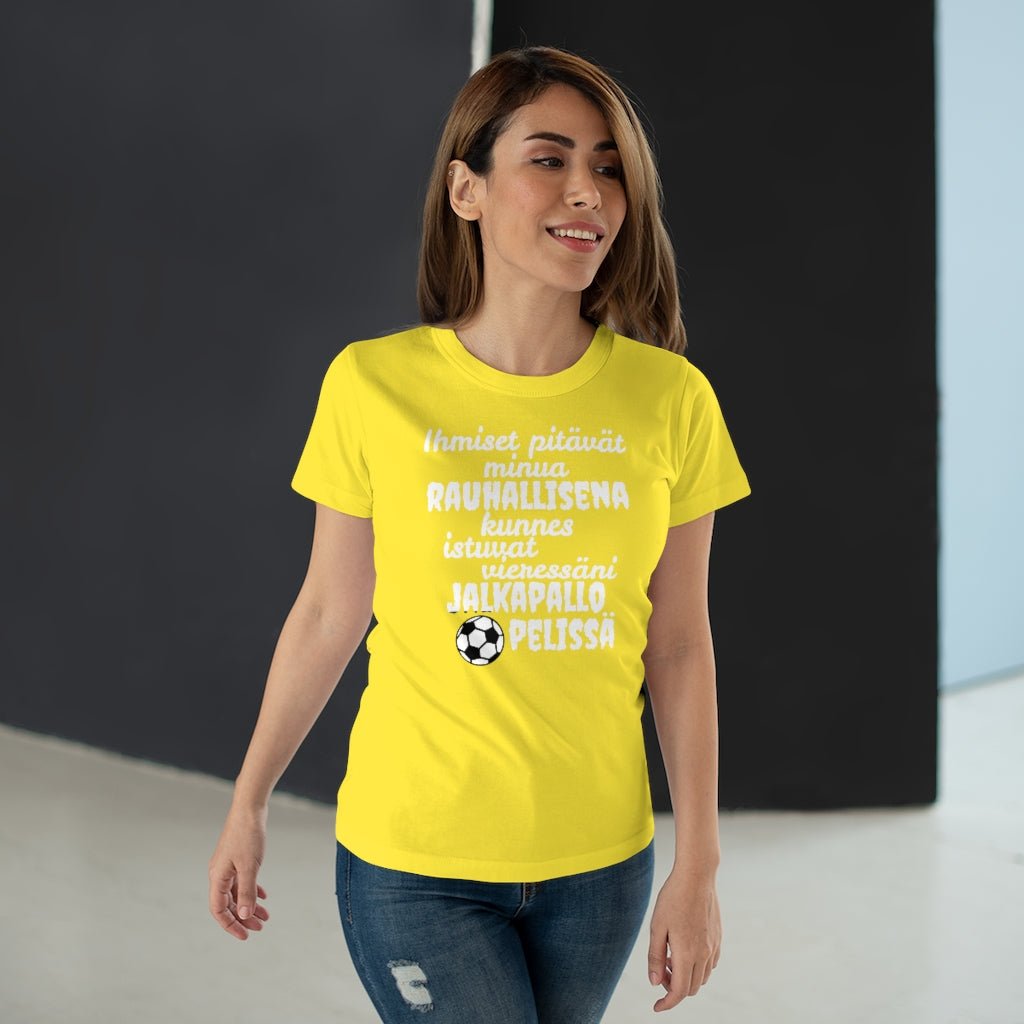 Rauhallisena kunnes naisten t-paita - FourFan